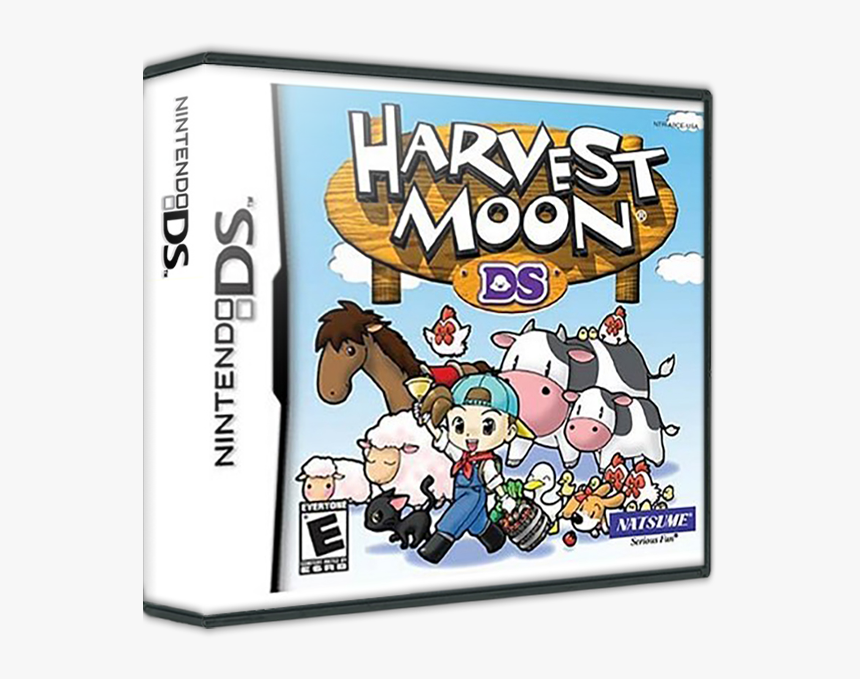 Transparent Video Game Box Art Clipart - Harvest Moon Nintendo Ds, HD Png Download, Free Download