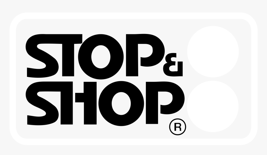 Stop And Shop Logo Png - Stop And Shop, Transparent Png, Free Download