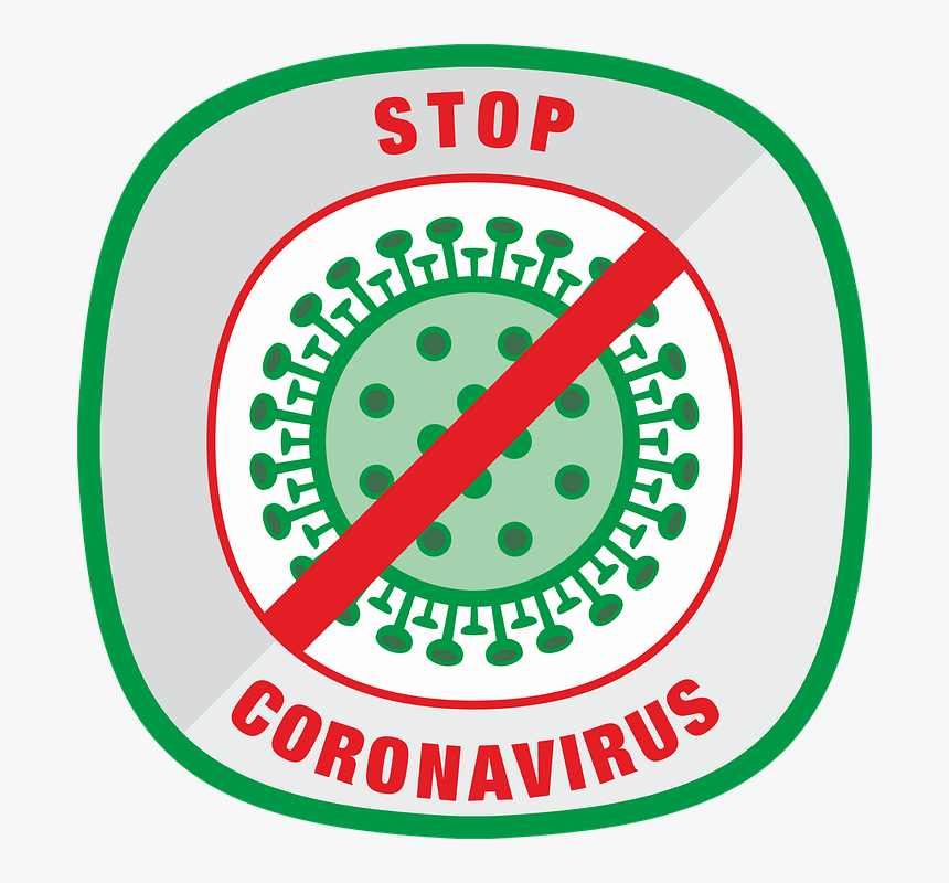 Stop Coronavirus Symbol Png Transparent Image - Stop Corona Virus Png, Png Download, Free Download