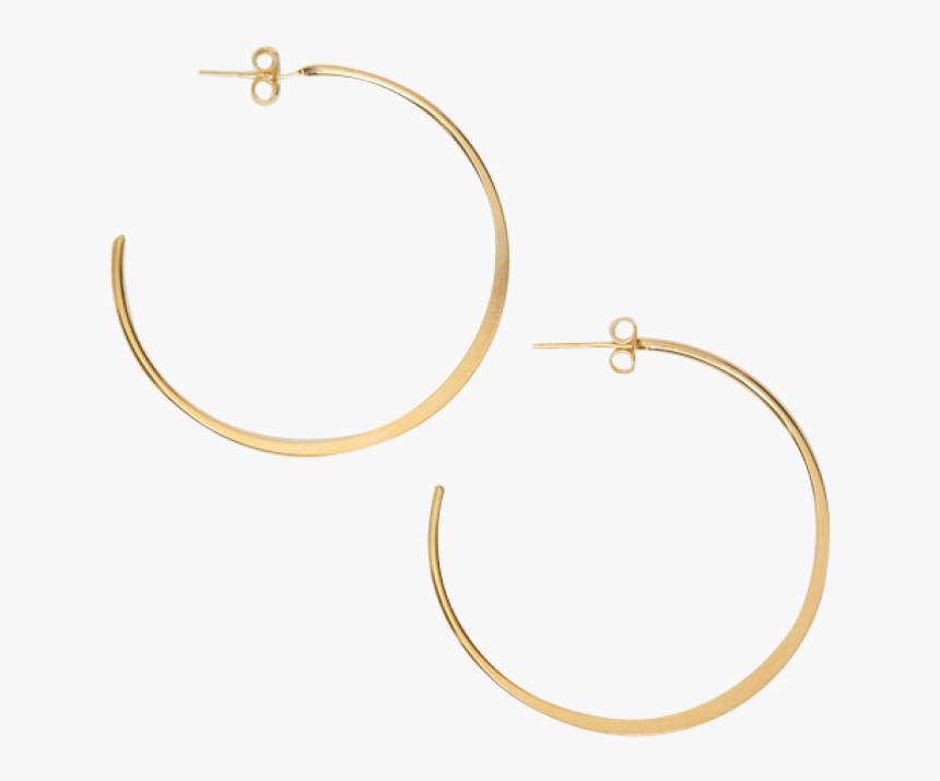 Spiral Hoop Earrings - Earrings, HD Png Download - kindpng