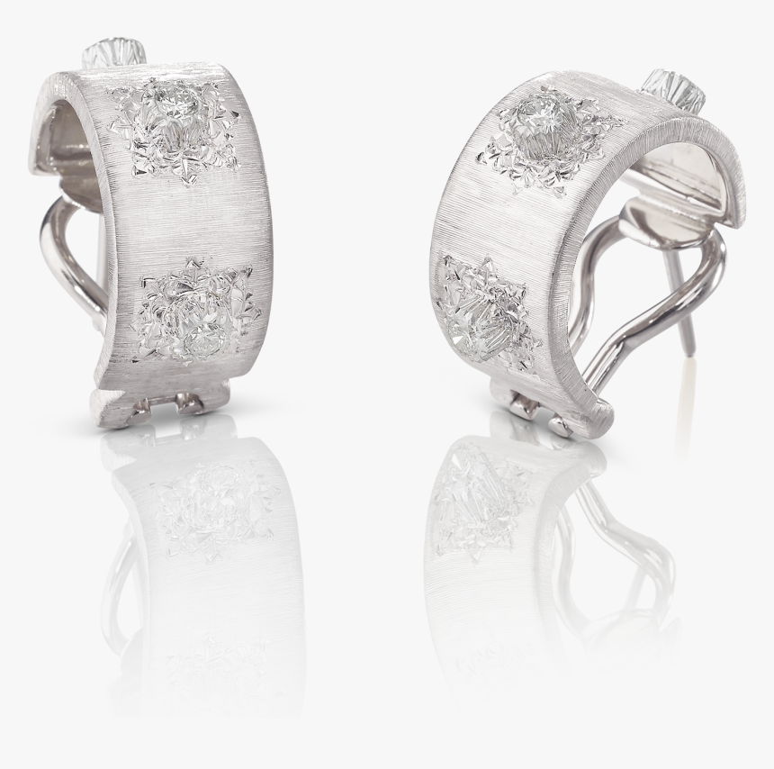 Macri Classica Earrings - Buccellati Earrings Hoop, HD Png Download, Free Download