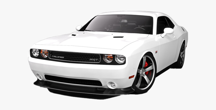 Dodge Challenger Png Image Download - 2013 Dodge Challenger Srt White, Transparent Png, Free Download