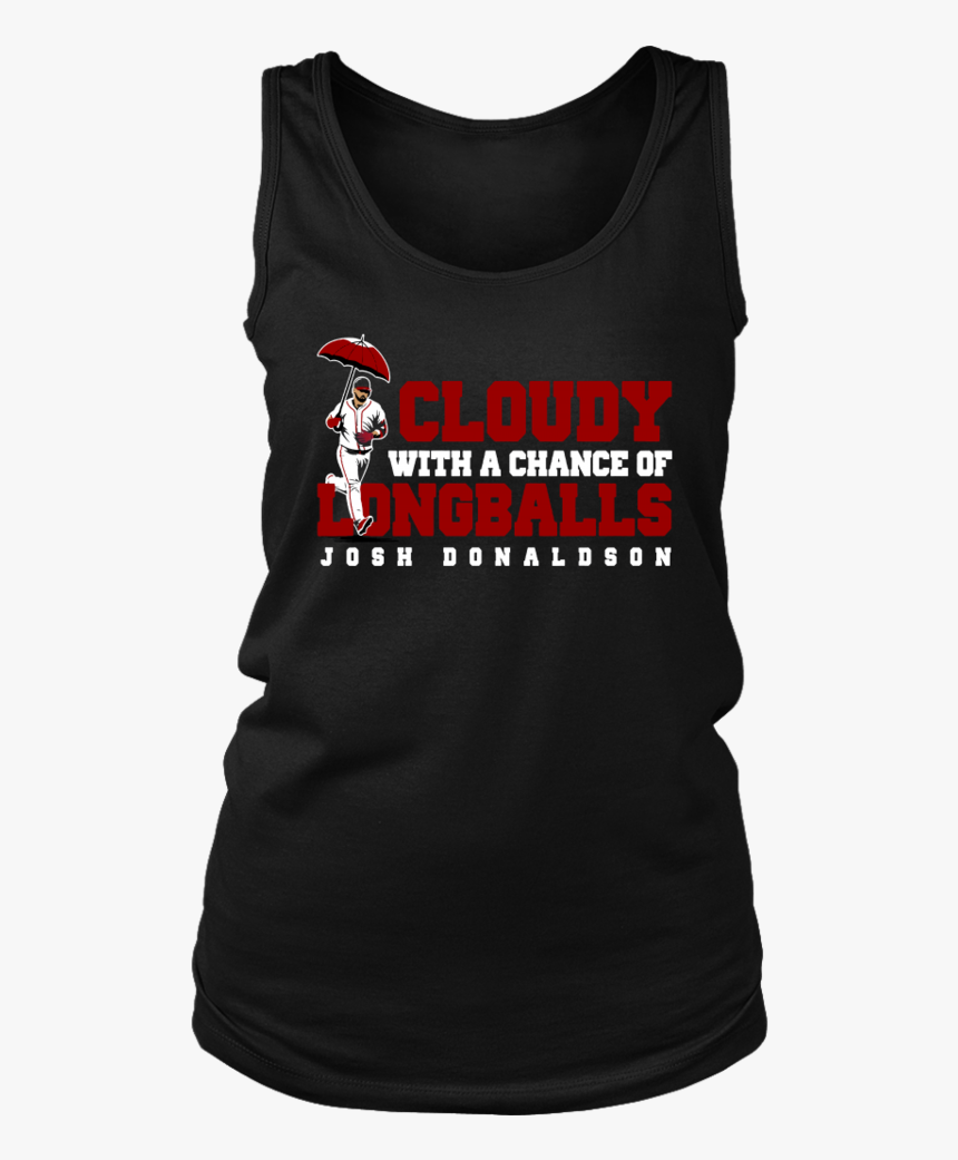 Cloudy With A Chance Of Longballs Shirt Josh Donaldson - Happy Birthday Black Queen October, HD Png Download, Free Download