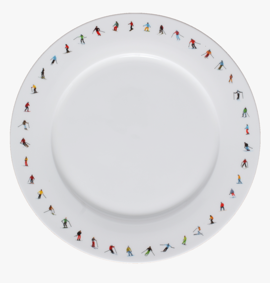 Ski Chain Dinner Plate - Plate, HD Png Download, Free Download