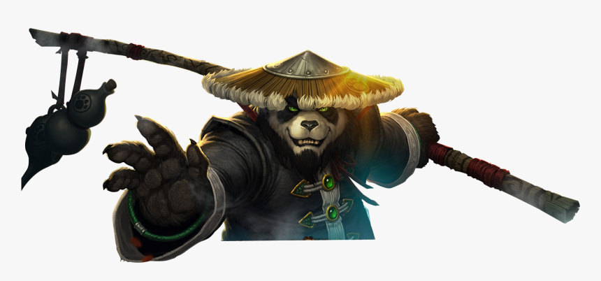 Warcraft Png - Mists Of Pandaria Panda, Transparent Png, Free Download