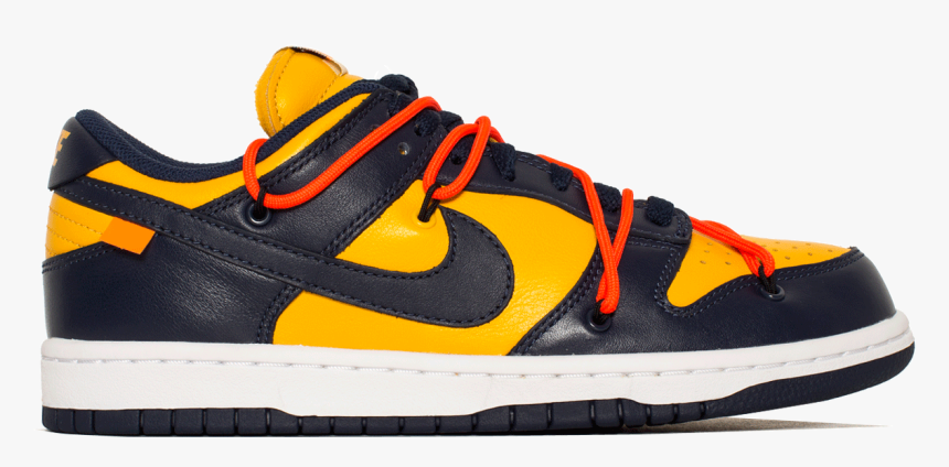 Nike Dunk Low X Off White Michigan Png Transparent Png Kindpng