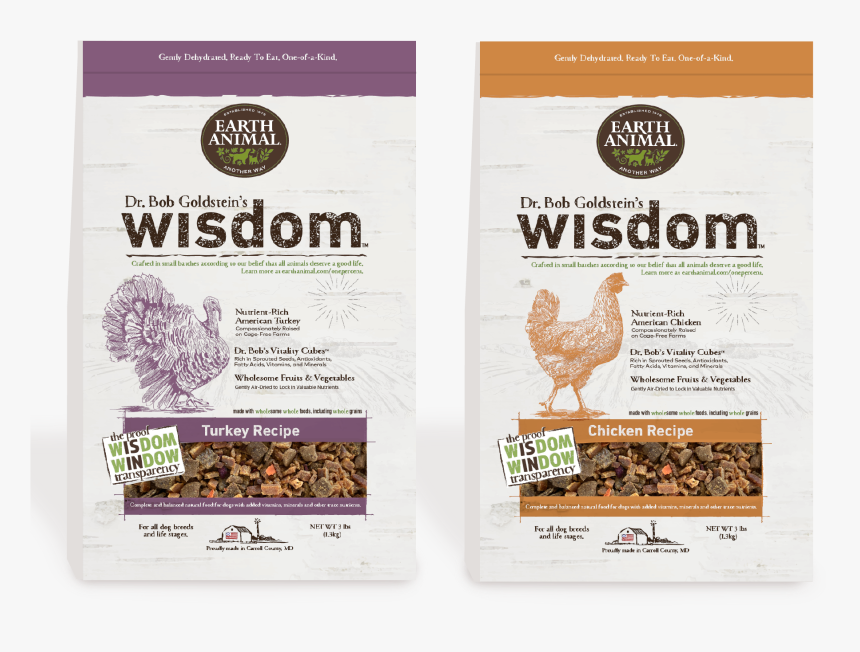 Earth Animal Wisdom Dog Food, HD Png Download, Free Download