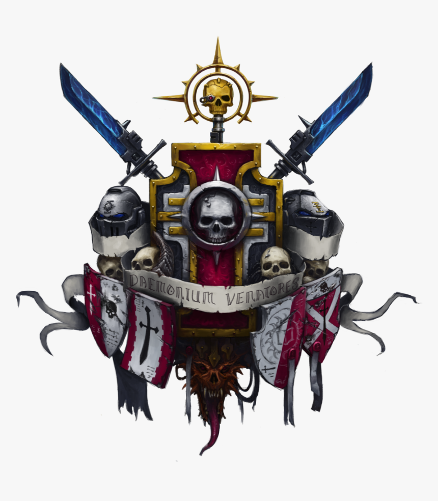 Warhammer K Png Grey Knights - Warhammer Coat Of Arms, Transparent Png, Free Download