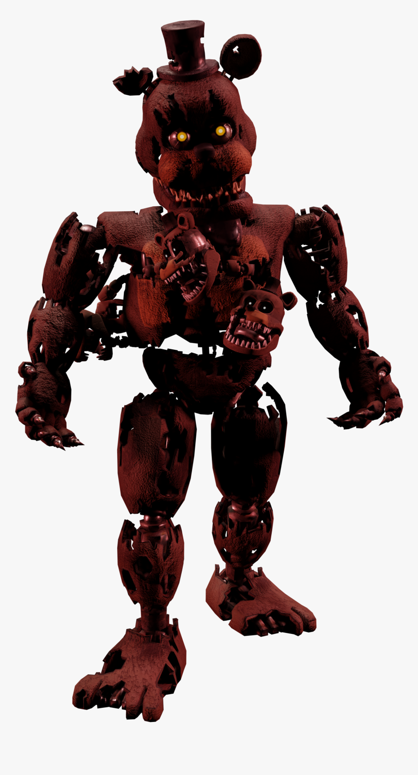 Triple A Fazbear Wiki - Fnaf Vr Nightmare Freddy, HD Png Download, Free Download