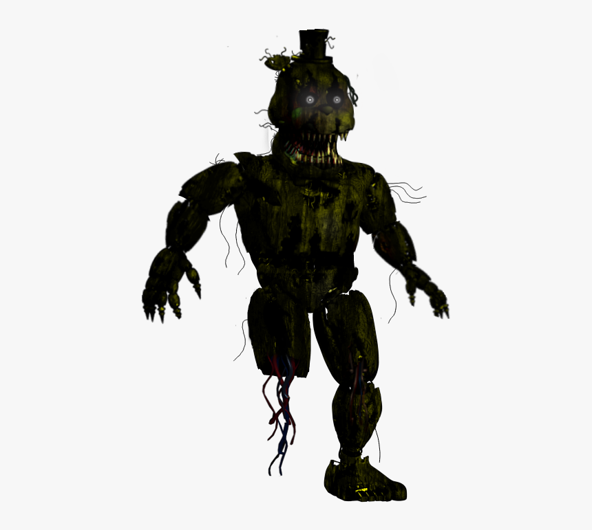 #freetoedit Nightmare Phantom Freddy #fnaf #fnaf3 #fnaf4 - Nightmare Freddy Fnaf, HD Png Download, Free Download