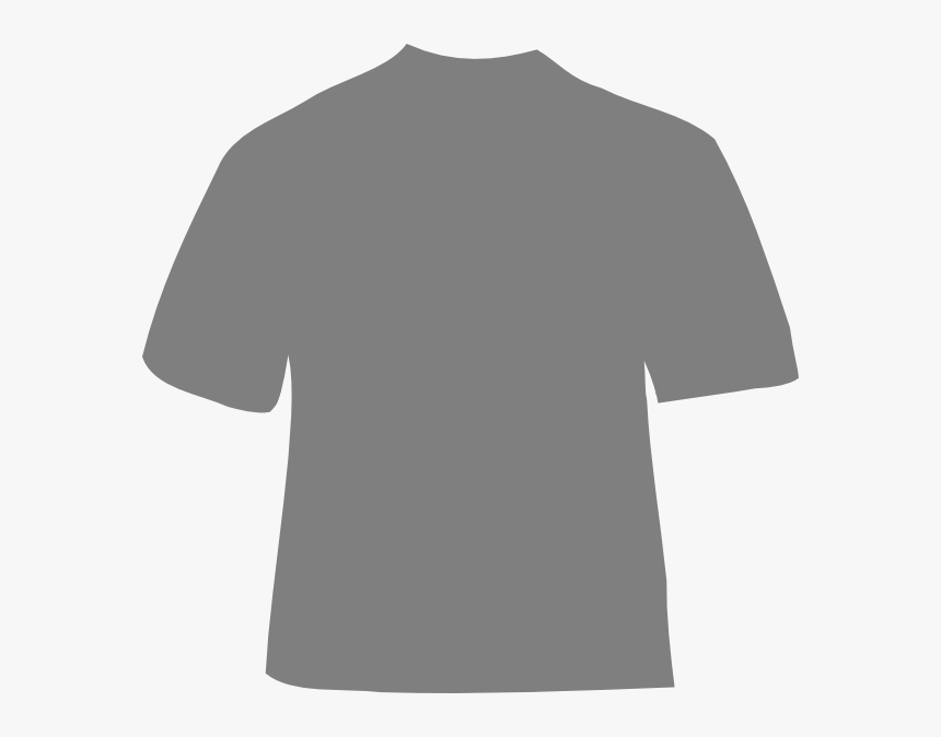 White Shirt Clip Art - T Shirt Template, HD Png Download, Free Download