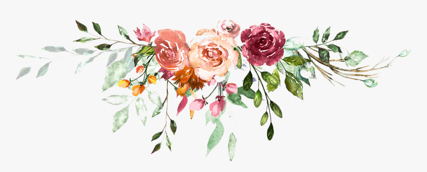 Banner Flower - Wedding Card Design Png, Transparent Png, Free Download