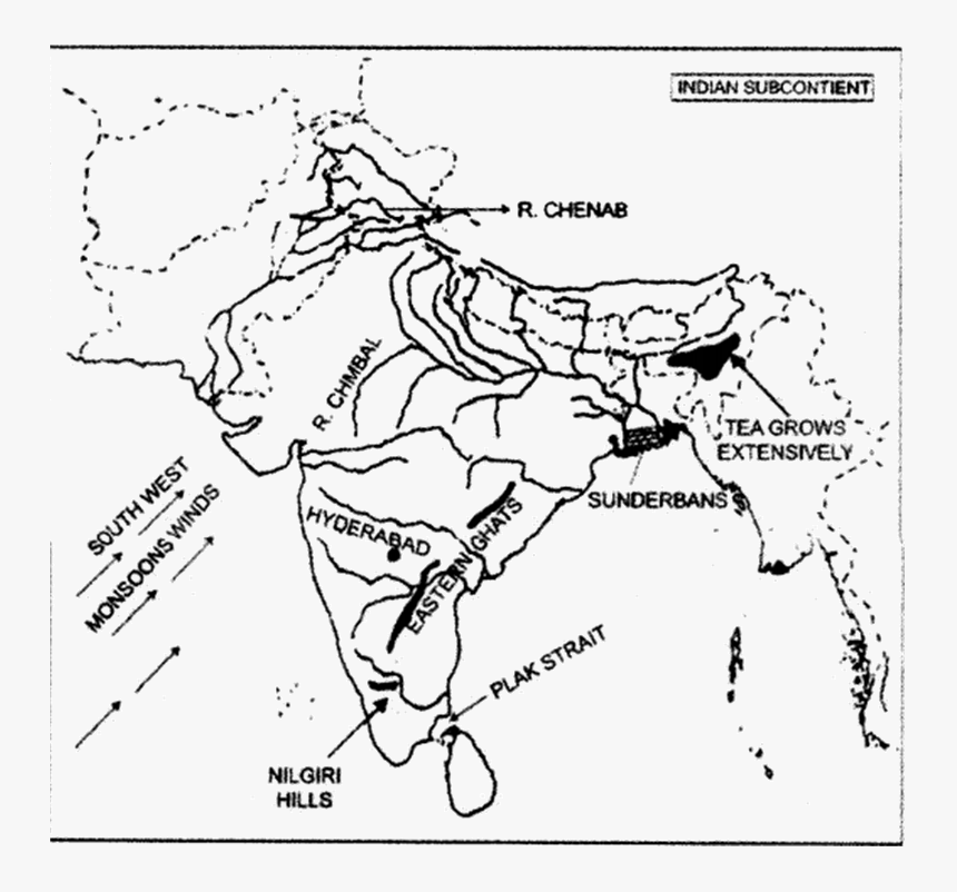 map of india rivers