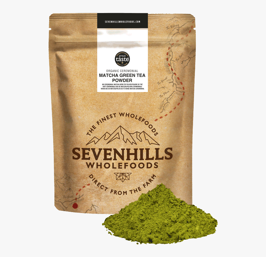 Sevenhills Wholefoods Organic Ceremonial Matcha Green - Sevenhills Wholefoods, HD Png Download, Free Download
