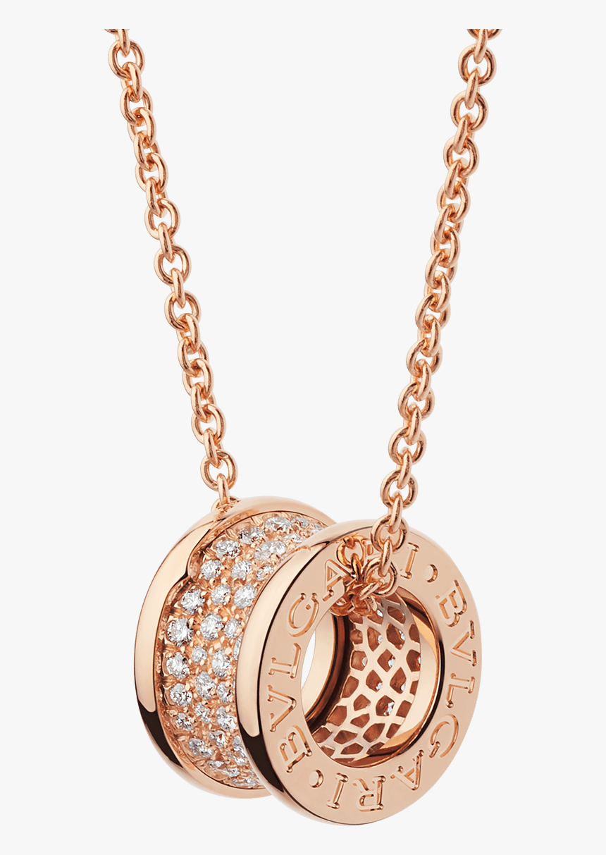 Rose Gold Bvlgari Necklace, HD Png Download, Free Download