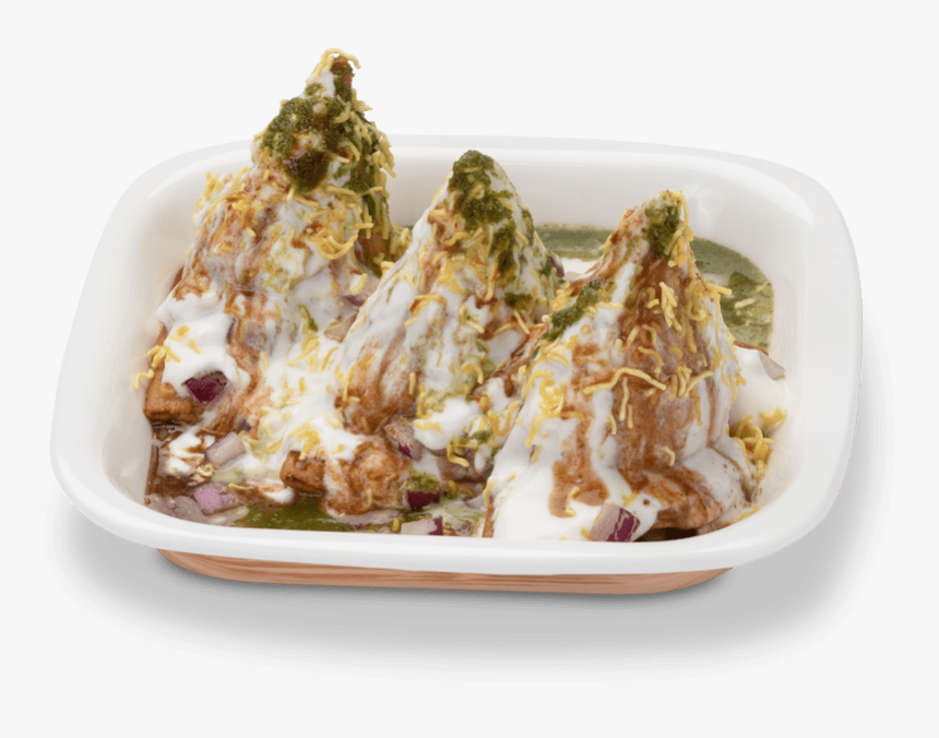 Dahi Samosa Chaat, HD Png Download, Free Download