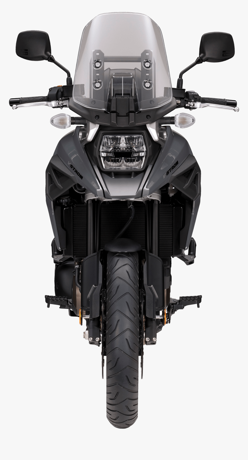 Suzuki V-strom 1050 Black Grey Bike - Vstrom 1050 Xt 2020 Black, HD Png Download, Free Download