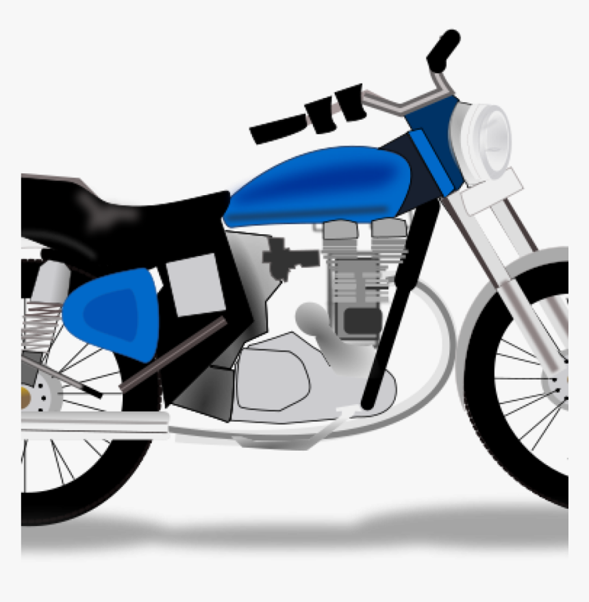 Free Motorcycle Clipart Motorcycle Free Printable Clipart - Motor Bike Clipart Png, Transparent Png, Free Download