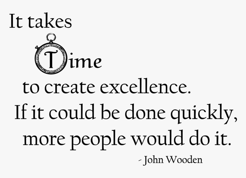Excellence Quotes - John Wooden Quotes, HD Png Download, Free Download