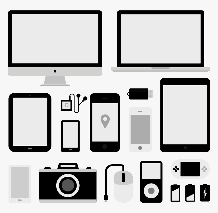 Devices - Ipod Ipad Iphone Icon, HD Png Download, Free Download