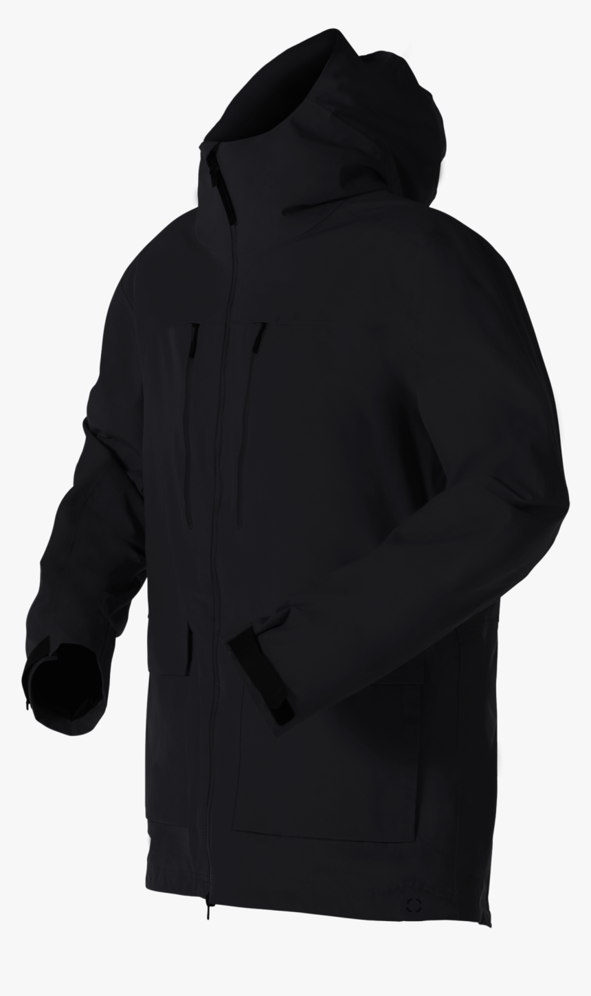 Hooded Jacket Men Png Image - Hoodie, Transparent Png, Free Download