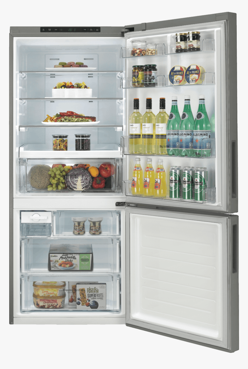 Lg 450l Bottom Mount Fridge , Png Download - Lg Lbnc15221v, Transparent Png, Free Download