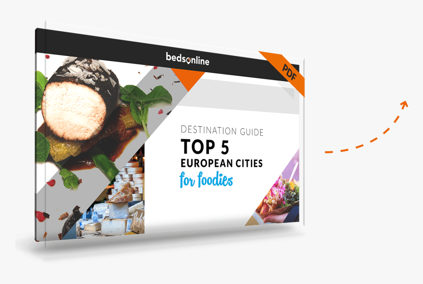 Destination Guide Top 5 Destinations For Foodies - Flyer, HD Png Download, Free Download