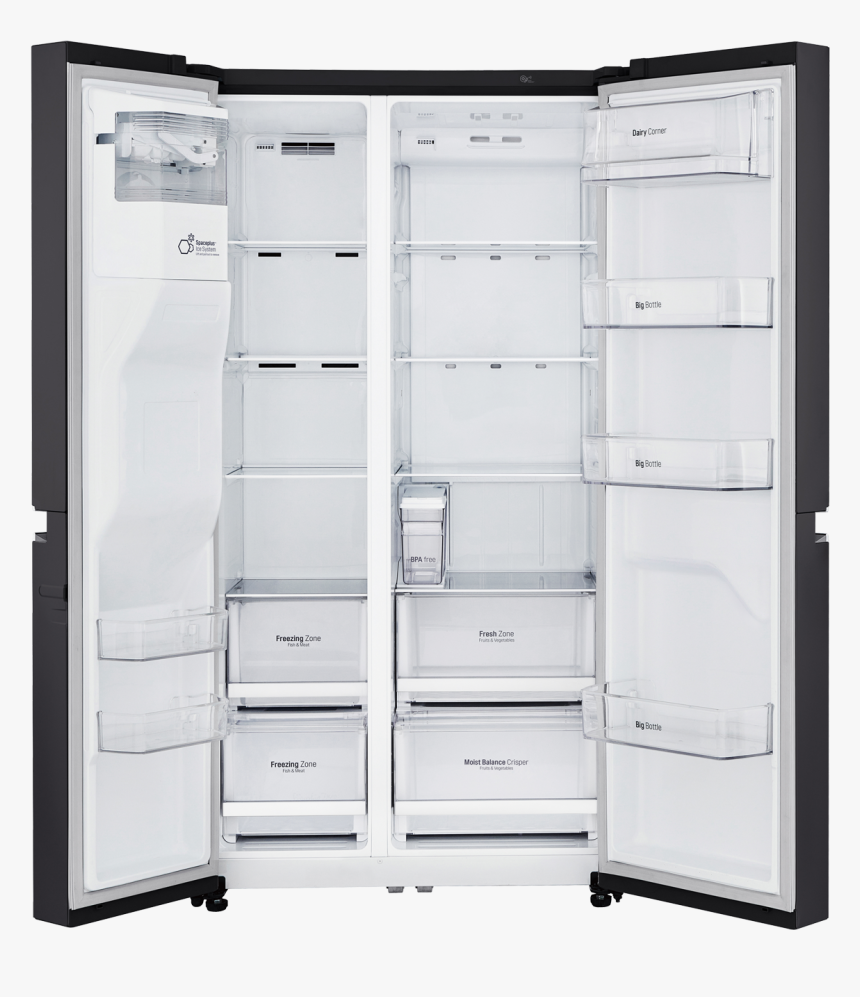 Lg Fridge Freezer Gsl761mcxv, HD Png Download, Free Download