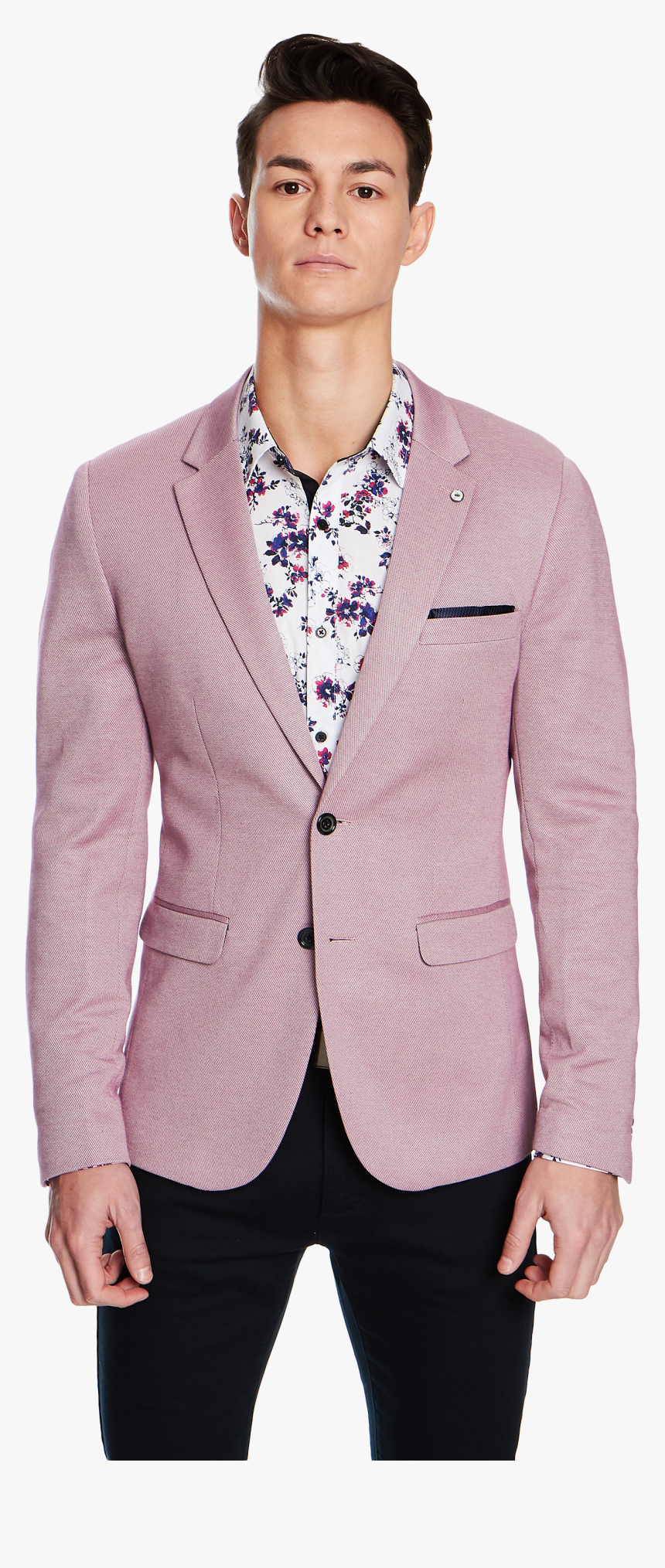 Connery Stretch Blazer - Yd Pink Blazer, HD Png Download, Free Download