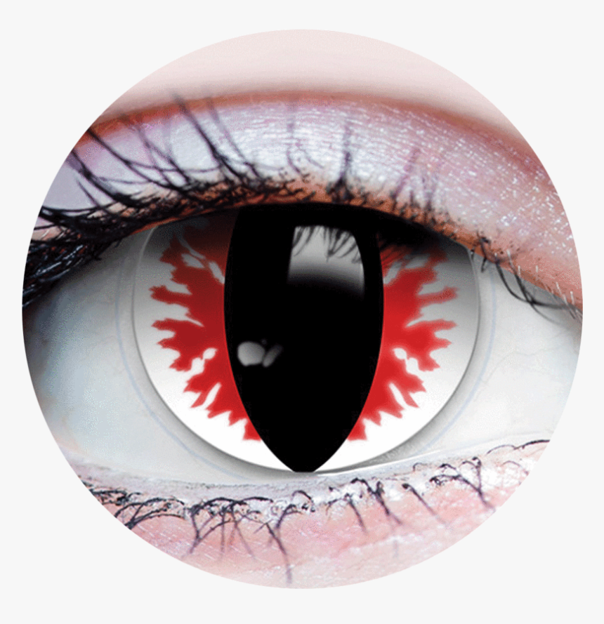 Devil Eyes Primal Contact Lenses , Png Download - White Werewolf Contact Lenses, Transparent Png, Free Download