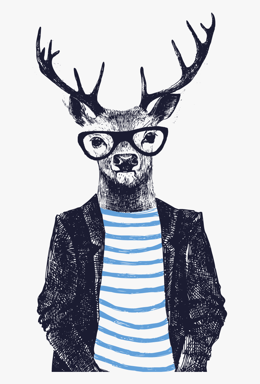 Hipster Deer , Png Download - Novo Restaurant La Cala De Mijas, Transparent Png, Free Download