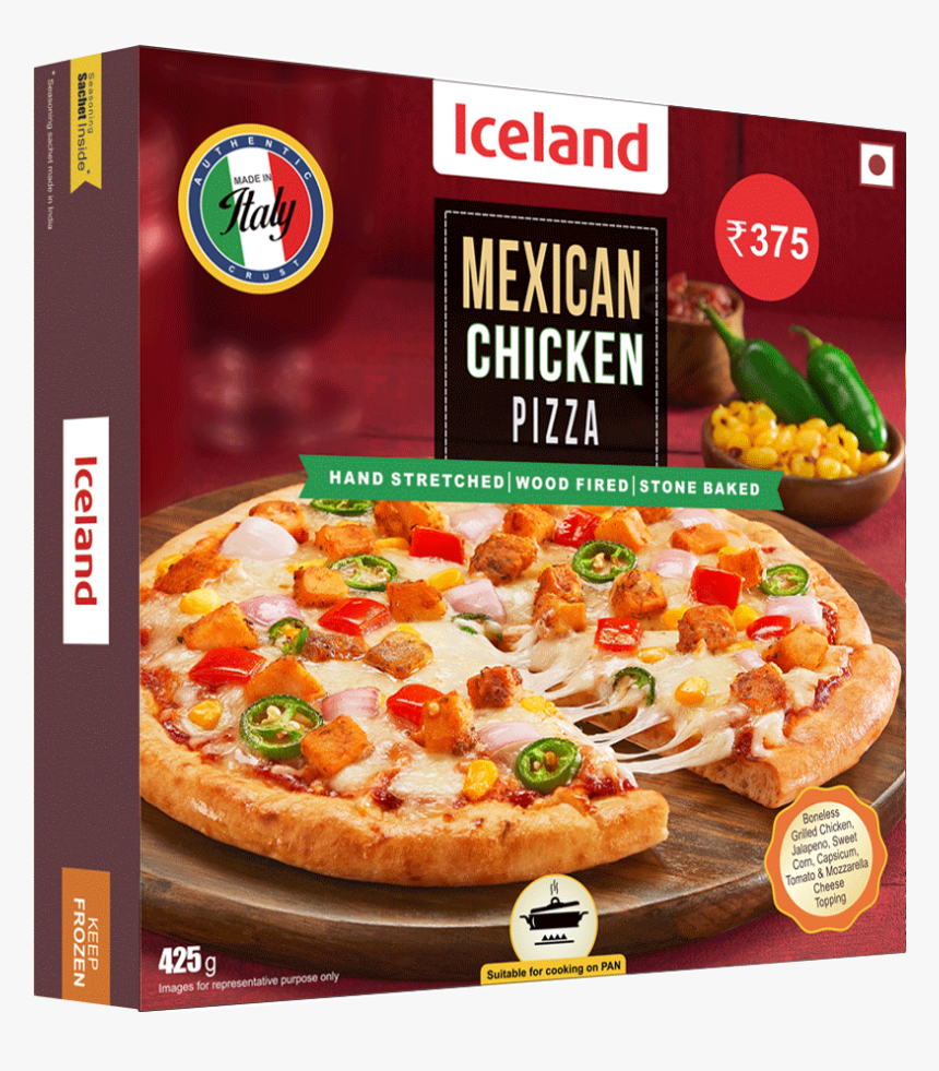 Mexican Chicken Pizza - California-style Pizza, HD Png Download, Free Download