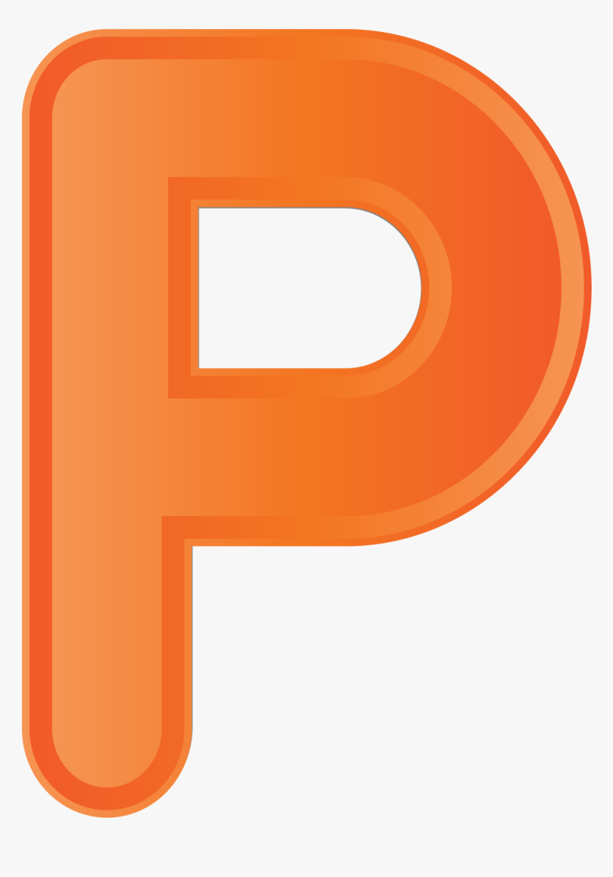 Буква p. P. Буква p оранжевая. Буква р.