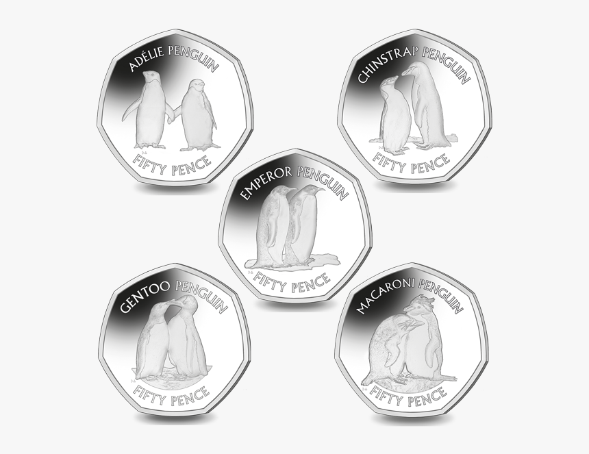 British Antarctic Territory Coins 50, HD Png Download, Free Download