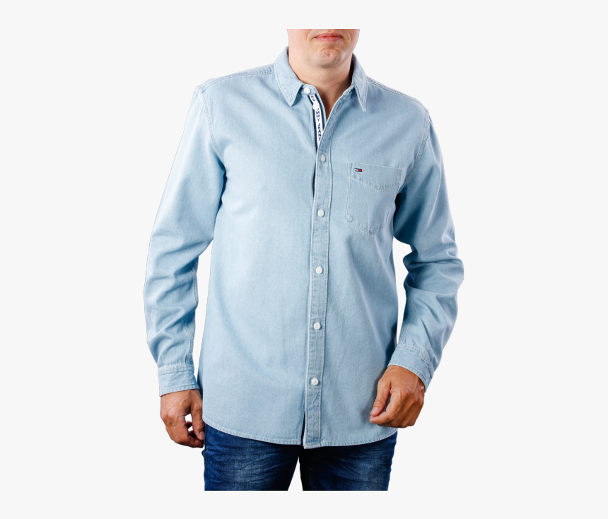Tommy Jeans Clean Denim Shirt, HD Png Download, Free Download