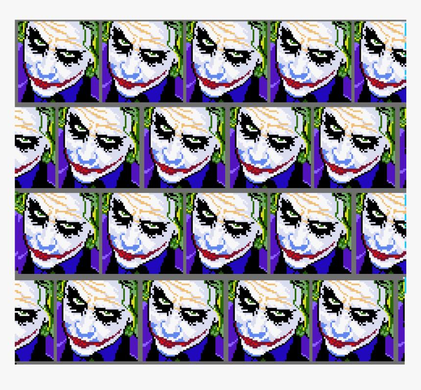 Pixel Art , Png Download - Joker, Transparent Png, Free Download