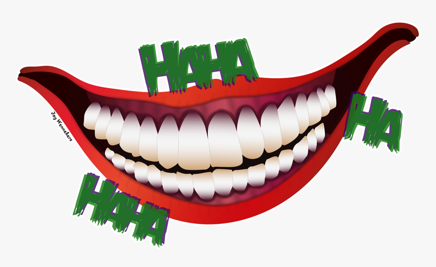 Joker Clipart Lips, Joker Lips Transparent Free For - Joker Mouth Png, Png Download, Free Download