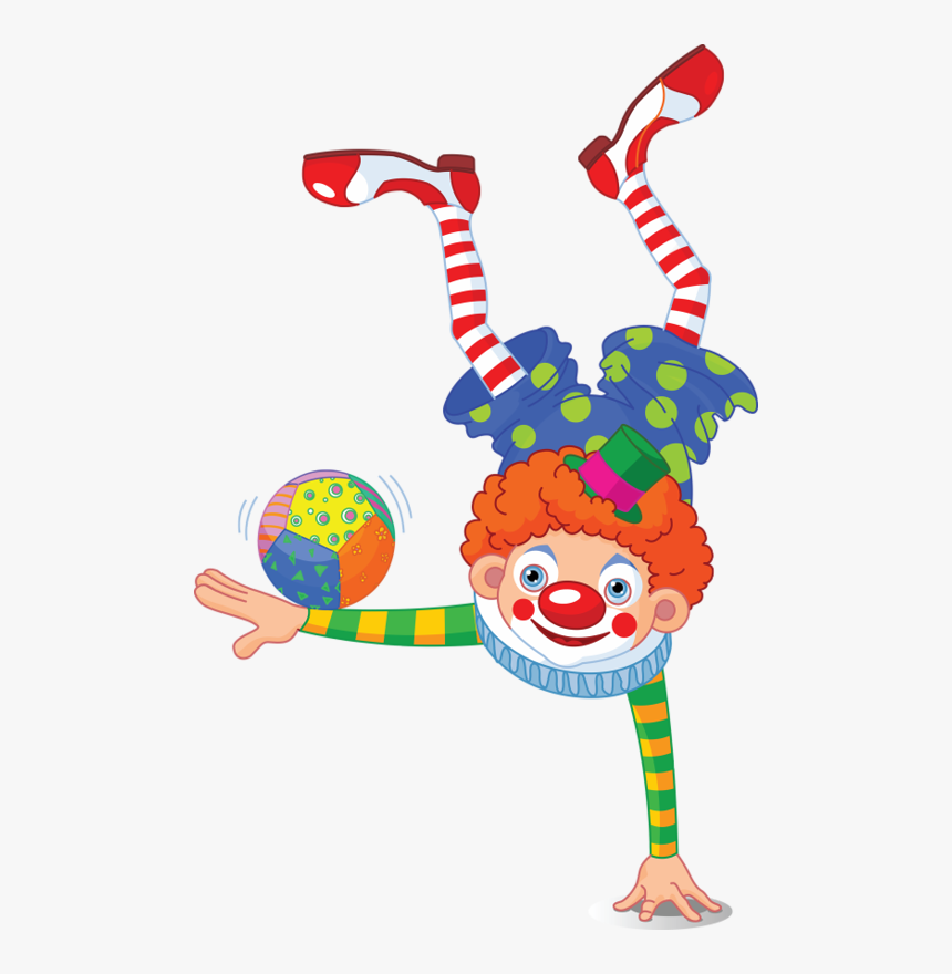 Clown Vector Png - Circus Clown Clipart, Transparent Png, Free Download