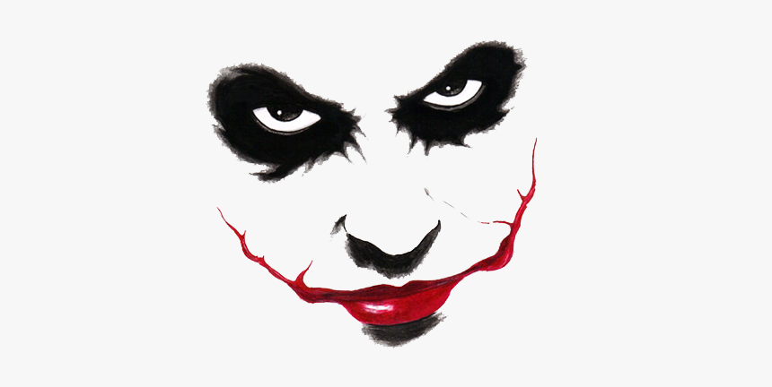 Joker Drawing, HD Png Download - kindpng