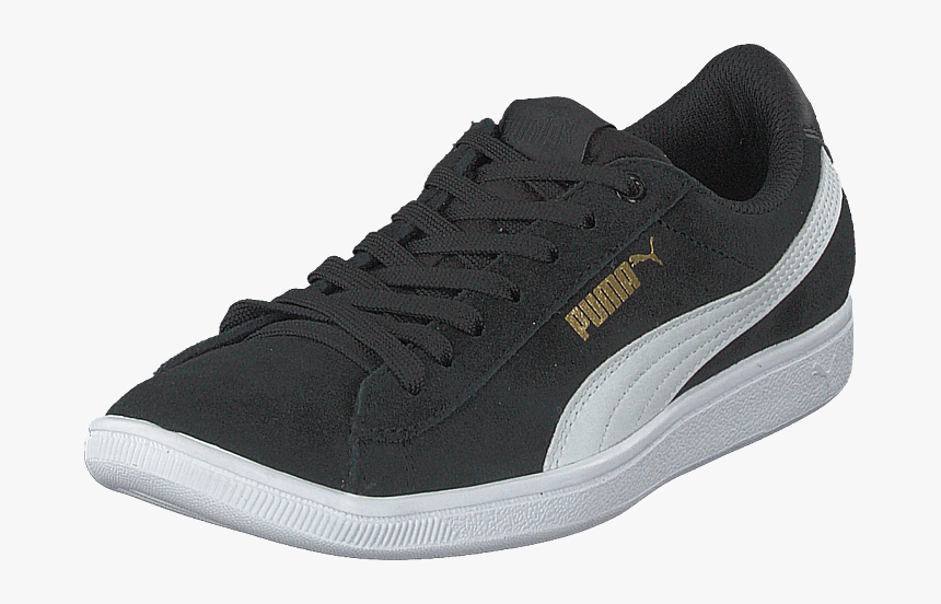 Puma Vikky Puma Black-puma White - Skate Shoe, HD Png Download, Free Download