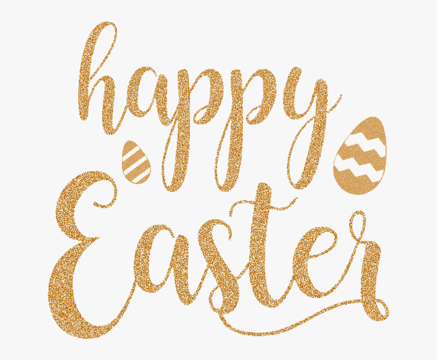 Happy Easter Logo Word Png File - Happy Easter Instagram Posts, Transparent Png, Free Download