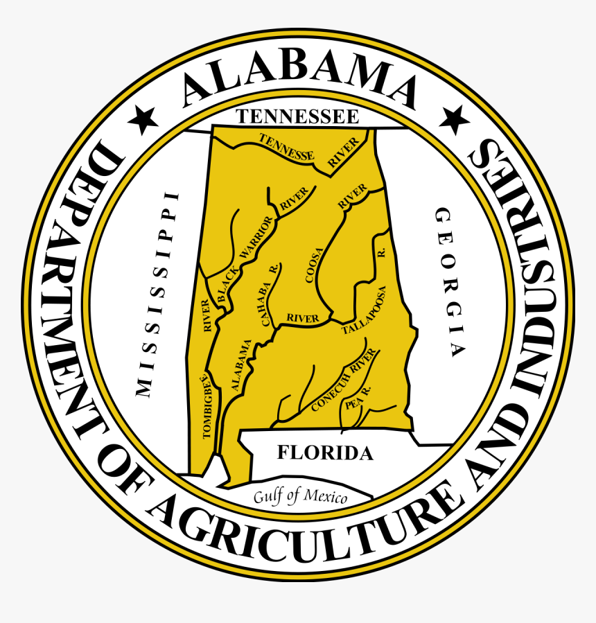 1200px Seal Of The Alabama Department Of Agriculture - Quezon City Health Department, HD Png Download, Free Download