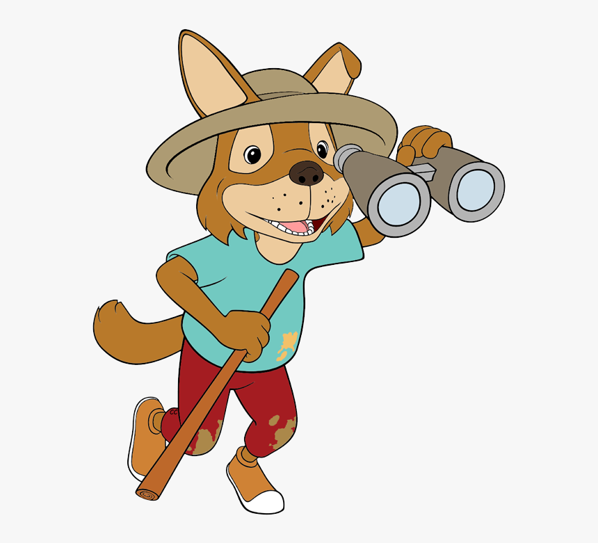 Jake Looking Through Binoculars - Babar The Elephant, HD Png Download, Free Download