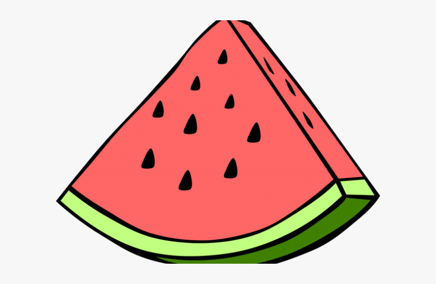Sandwich Clipart Triangle Object - Watermelon Clip Art, HD Png Download is ...