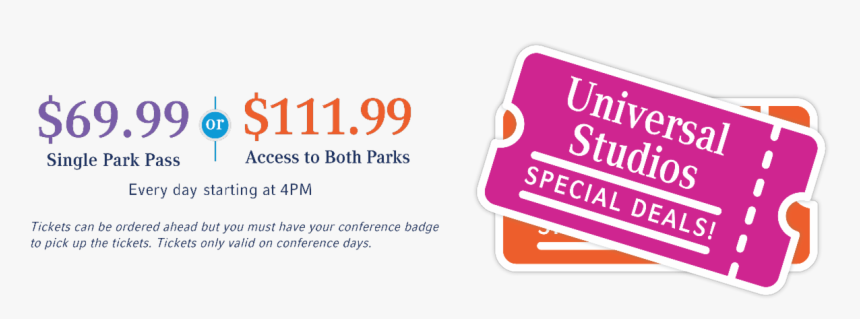 Click For Special Universal Studios Pricing - Orange, HD Png Download, Free Download