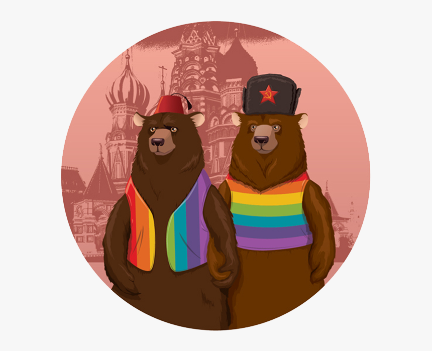 Lgbt , Png Download - Gay Russian Bear, Transparent Png, Free Download