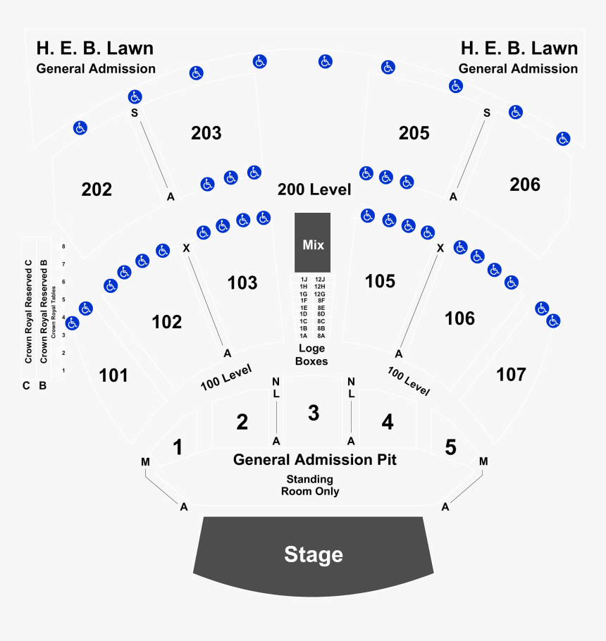 Germania Insurance Amphitheater Seating