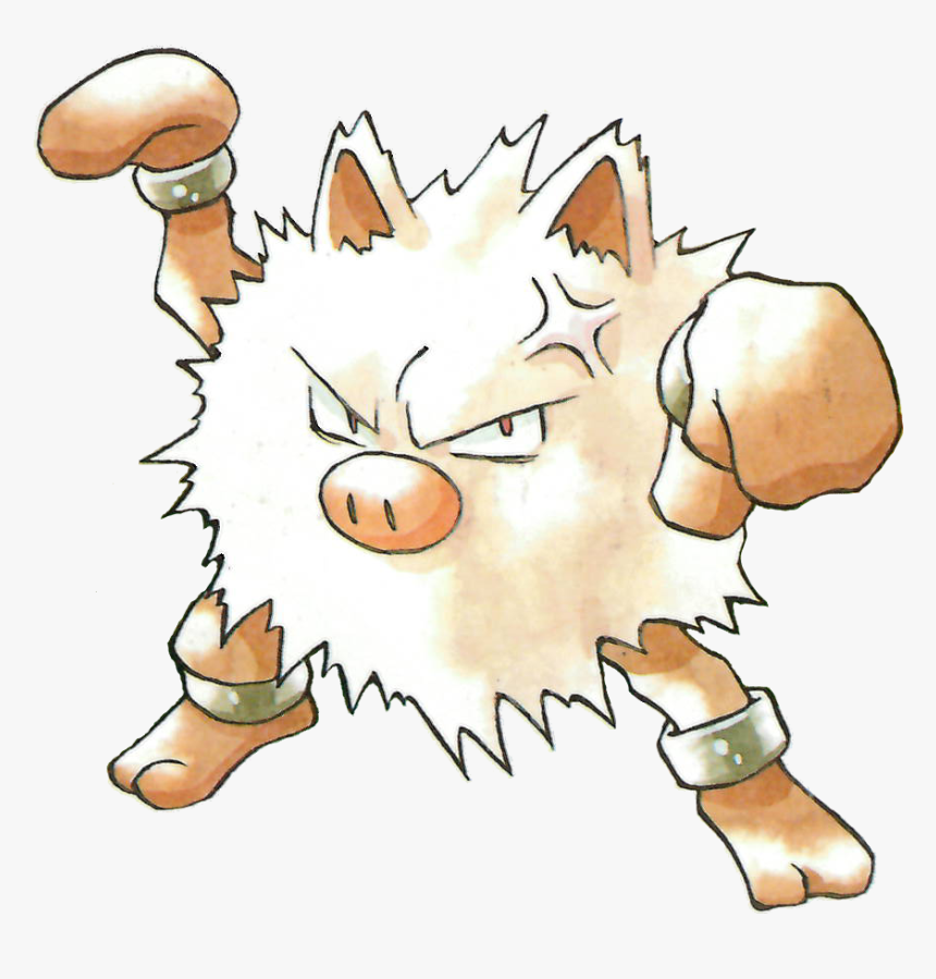 Machamp Is In - Primeape Ken Sugimori, HD Png Download, Free Download