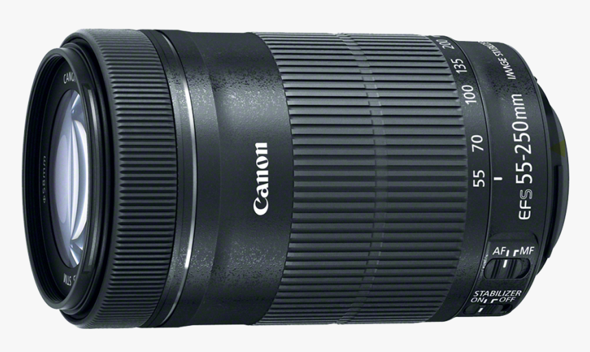 Canon Ef S 55 250mm F 4.5 5.6 Is Stm, HD Png Download, Free Download