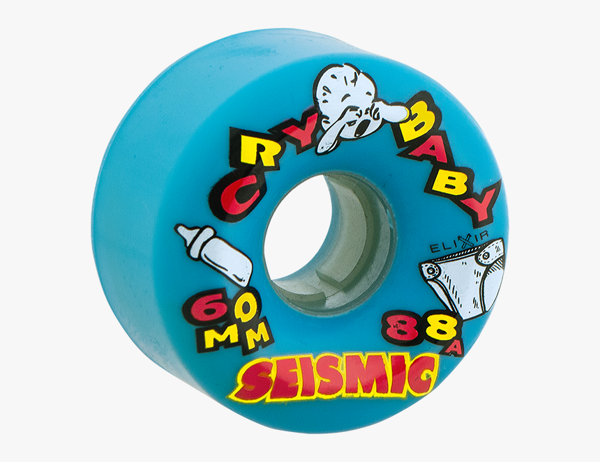 Seismic Cry Baby 60mm 88a Blue - Circle, HD Png Download, Free Download